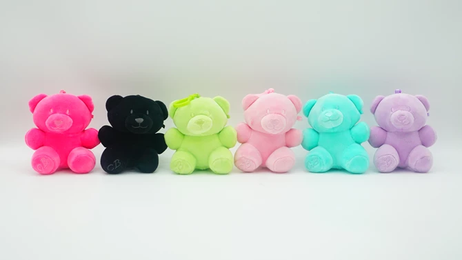 Pixel Plush MERCH-MMX-025 4" CANDY BEARS W/CLIP-48 CT